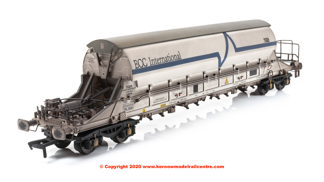 E87017 EFE Rail PBA TIGER China Clay Wagon number TRL 11620